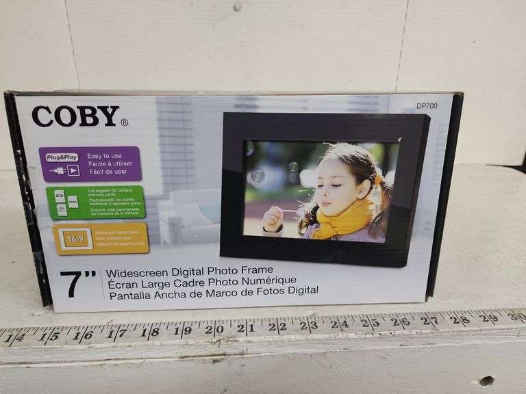COBY 7 IN. DIGITAL PICTURE FRAME Isabell Auction