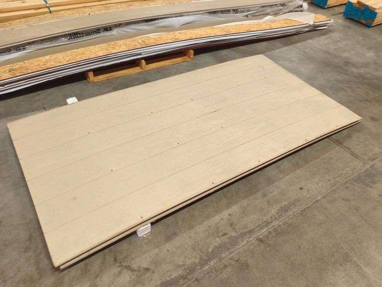 (3) 4FT. X 8FT. SIDING SHEETS (SCREW HOLES) Isabell Auction