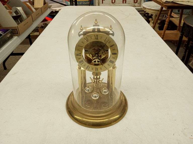 VINTAGE ELGIN ANNIVERSARY DOME CLOCK Isabell Auction