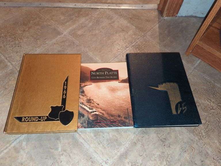 "NORTH PLATTE A CITY BETWEEN TWO RIVERS" BOOK, 1965 & 1966 NPHS