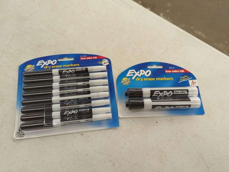 EXPO DRY ERASE MARKERS Isabell Auction