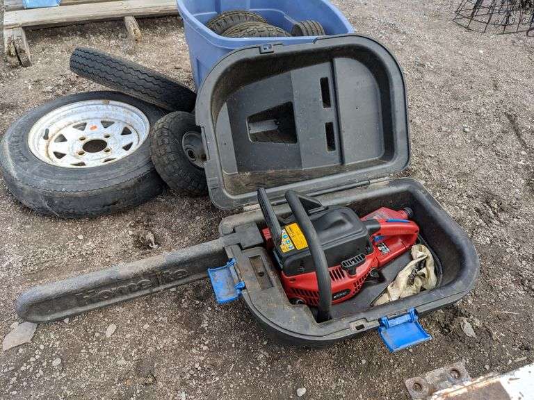(S) HOMELITE Z3300 CHAINSAW WITH CASE (TURNS OVER) Isabell Auction