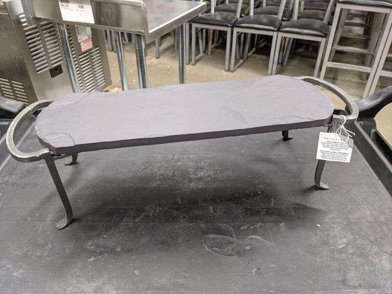 (NEW) POTTERY BARN SLATE RISER Isabell Auction