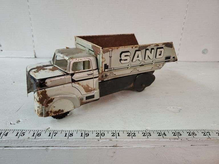 1950'S MARX METAL DUMP TRUCK Isabell Auction