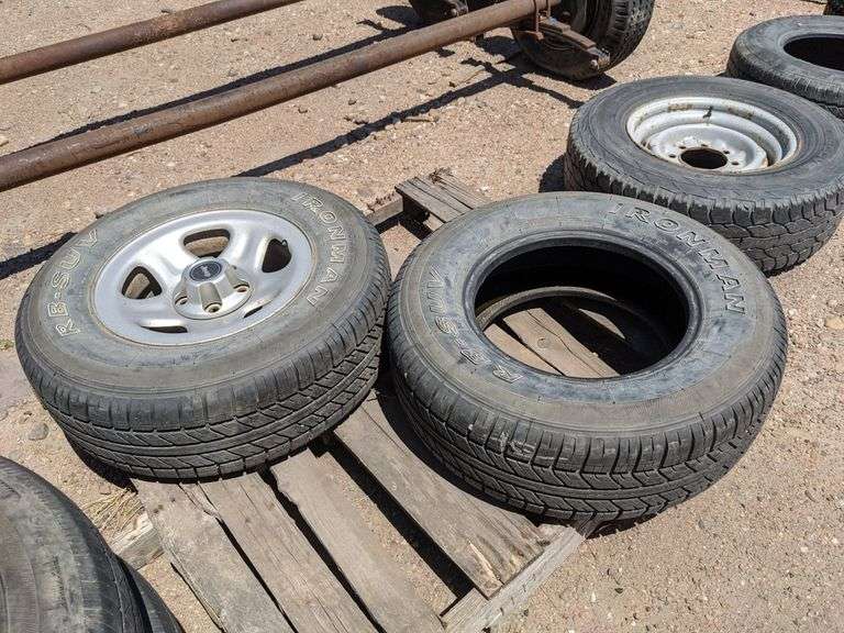(2) IRONMAN RBSUV 235/70R15 TIRES (1 ON WHEEL) Isabell Auction