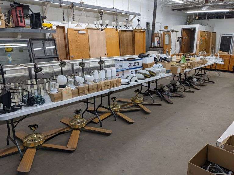 LIGHT FIXTURES, CABINETS, HARDWARE, & MORE