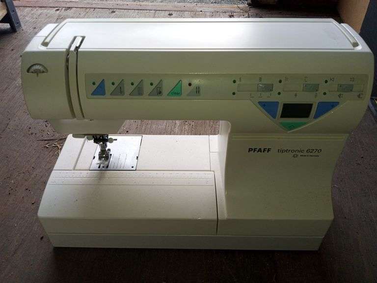 PFAFF TIPTRONIC 6270 SEWING MACHINE Isabell Auction