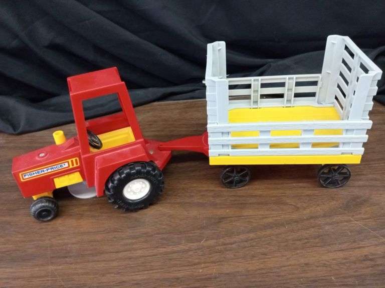 FISHER PRICE TRACTOR AND TRAILER Isabell Auction