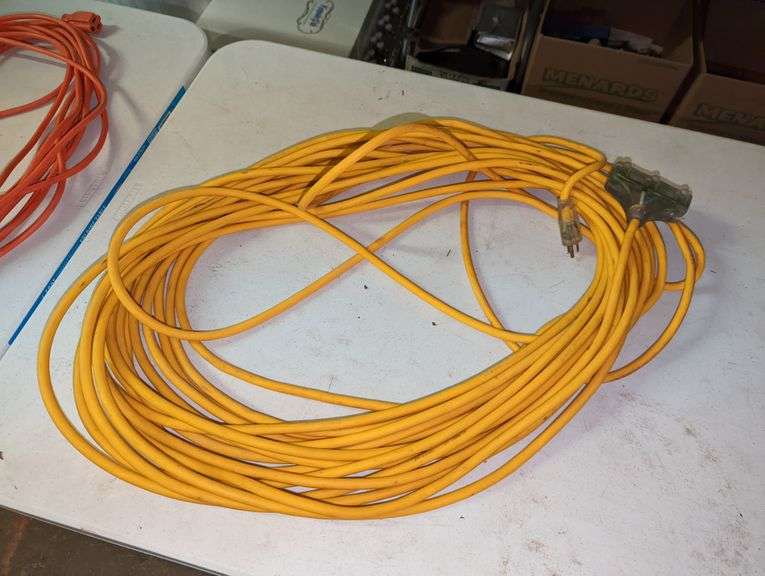 EXTENSION CORD WITH 3PLUG END Isabell Auction
