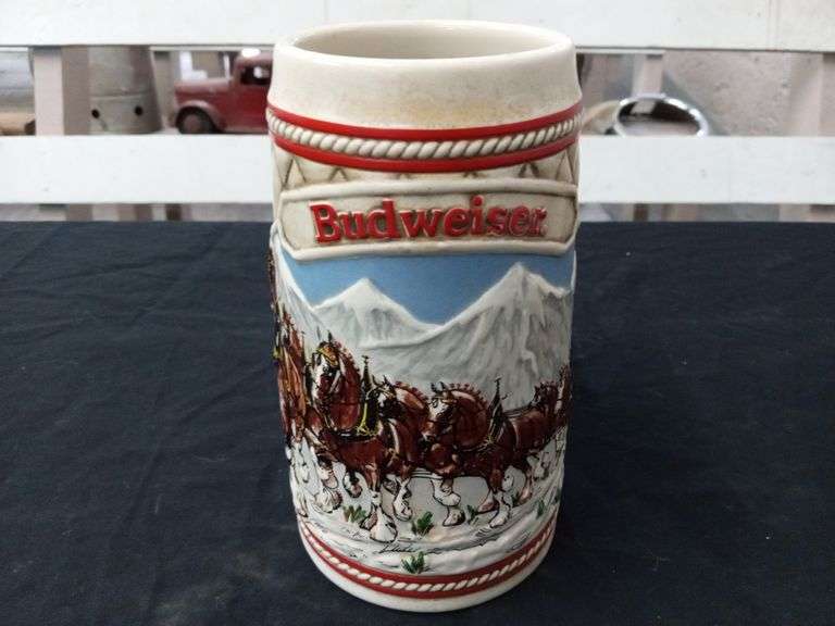 1985 "A" SERIES CLYDESDALE BUDWEISER STEIN Isabell Auction
