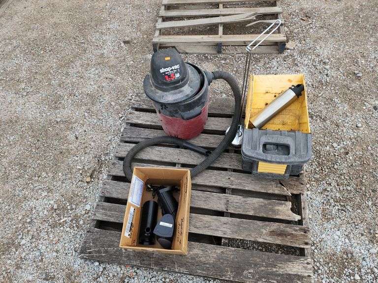 (OUT) SHOP VAC, SPEAKERS, TONKA, ETC Isabell Auction