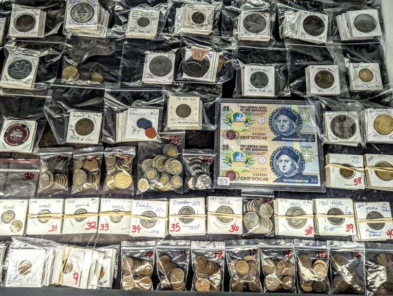 COINS & TOKENS (HASBROUCK ESTATE)