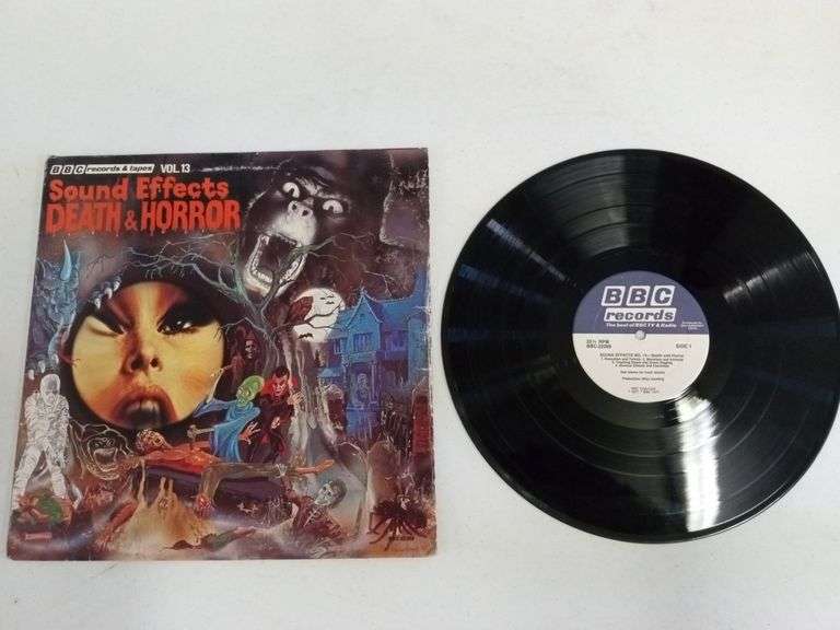 SOUND EFFECTS DEATH & HORROR ALBUM Isabell Auction
