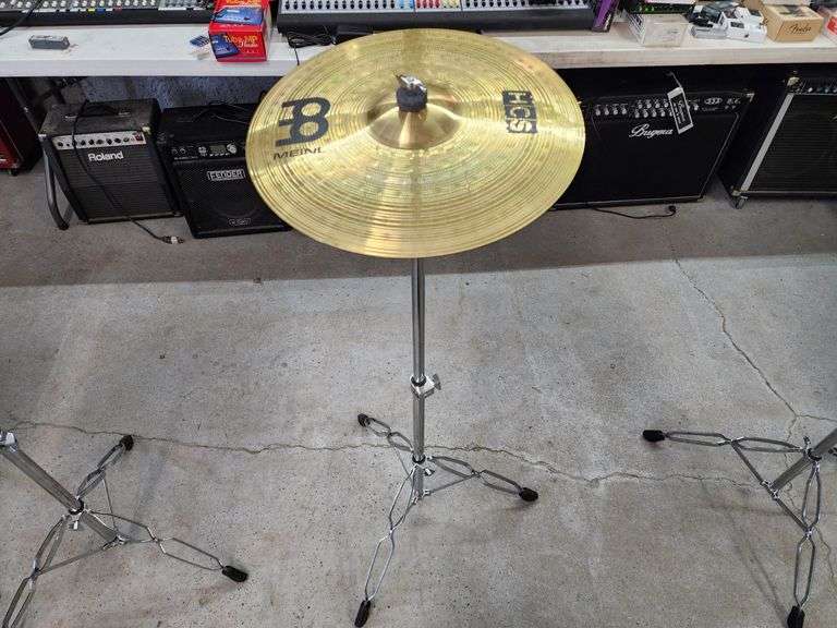 MEINL HCS 16 IN. CRASH CYMBAL & STAND Isabell Auction