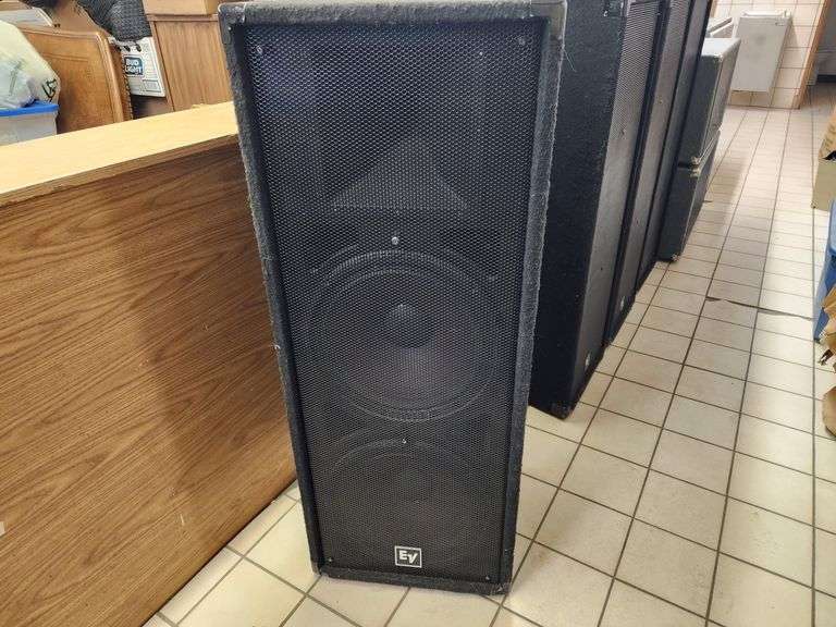 ELECTROVOICE PASSIVE T252+ DUAL 15 IN. LOUD SPEAKER (UNTESTED
