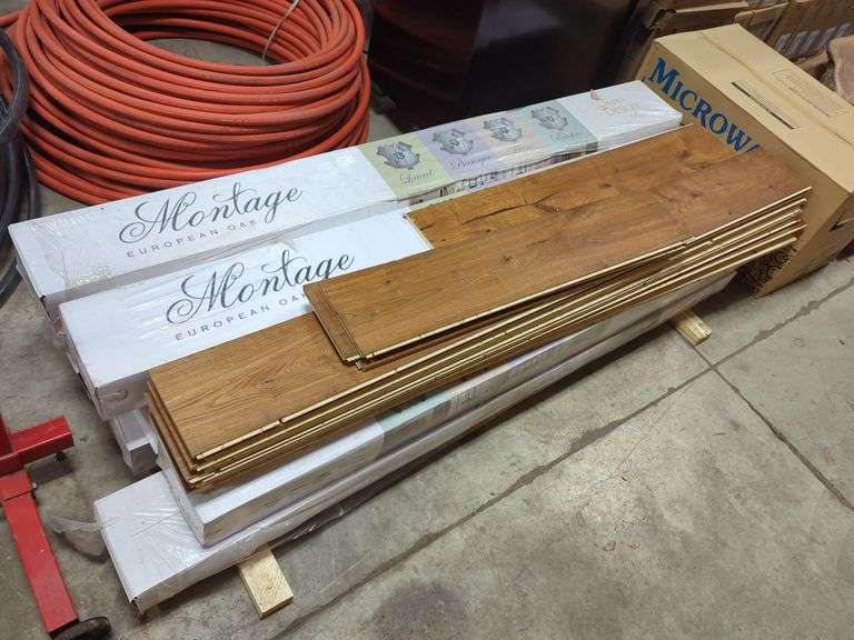 LOT OF MONTAGE EUROPEAN OAK T&G FLOORING (APROX. 280-SQ.FT.) - Isabell