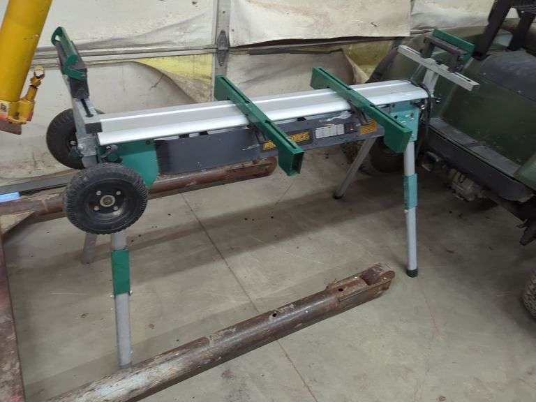 MASTERFORCE FOLDING MITER SAW STAND Isabell Auction