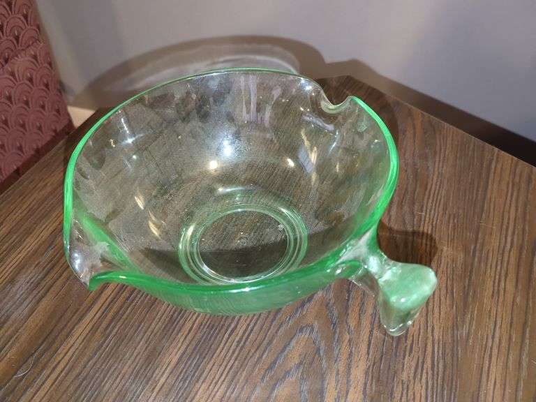 9" GLASS DOUBLE POURING BOWL