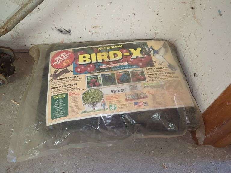 BIRDX PROTECTIVE NETTING (28FT. X 28FT.) Isabell Auction