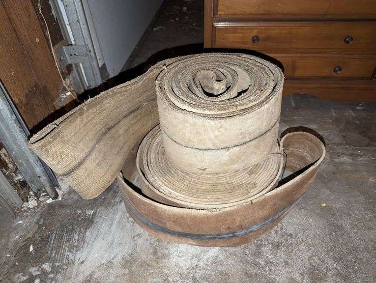 (2) TRACTOR FLAT BELTS Isabell Auction