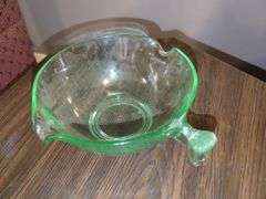 9" GLASS DOUBLE POURING BOWL