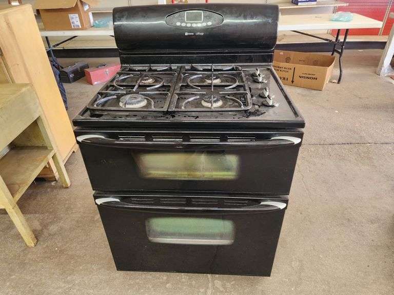 MAYTAG DOUBLE OVEN GAS STOVE Isabell Auction