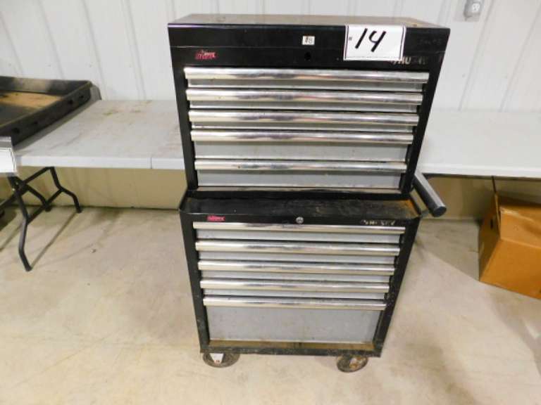 HUSKY TOOL CHEST WITH TOOLS Jardine Auctioneers