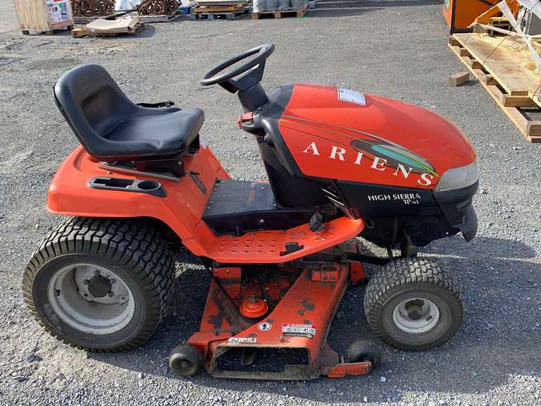 Ariens Lawn Tractor 21HP, 54” Deck Jardine Auctioneers