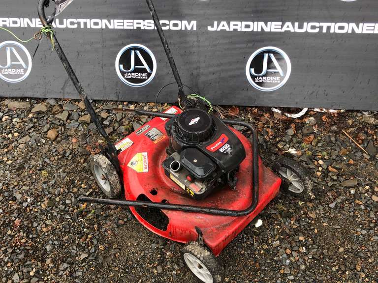Poulan XT 158cc Mower Jardine Auctioneers