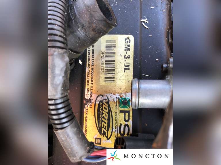 GM 3.0 litre Engine from a Zamboni Jardine Auctioneers