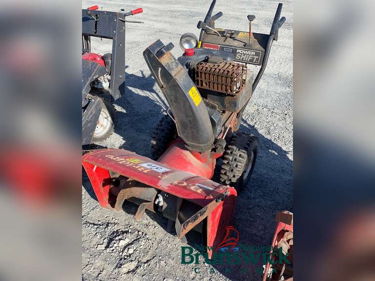 Toro 1028 Snowblower Jardine Auctioneers