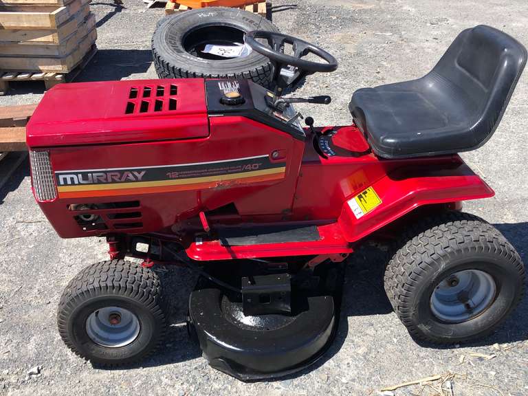 Murray 12hp Lawn Tractor Jardine Auctioneers