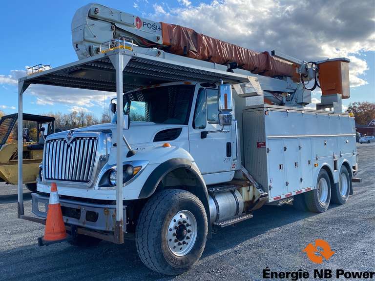 2010 International 7600 SBA 6x4 Bucket Truck Jardine Auctioneers