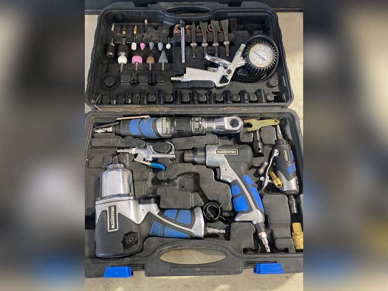 Mastercraft Air Tools Kit Jardine Auctioneers