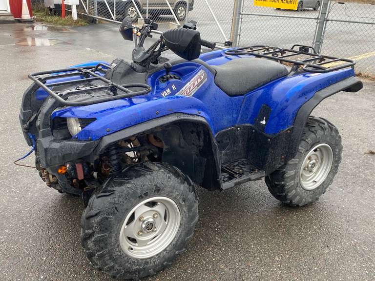 2013 Yamaha Grizzly 550 Jardine Auctioneers