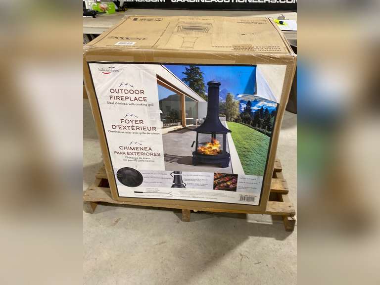 Hello Outdoors Outdoor Fireplace Jardine Auctioneers