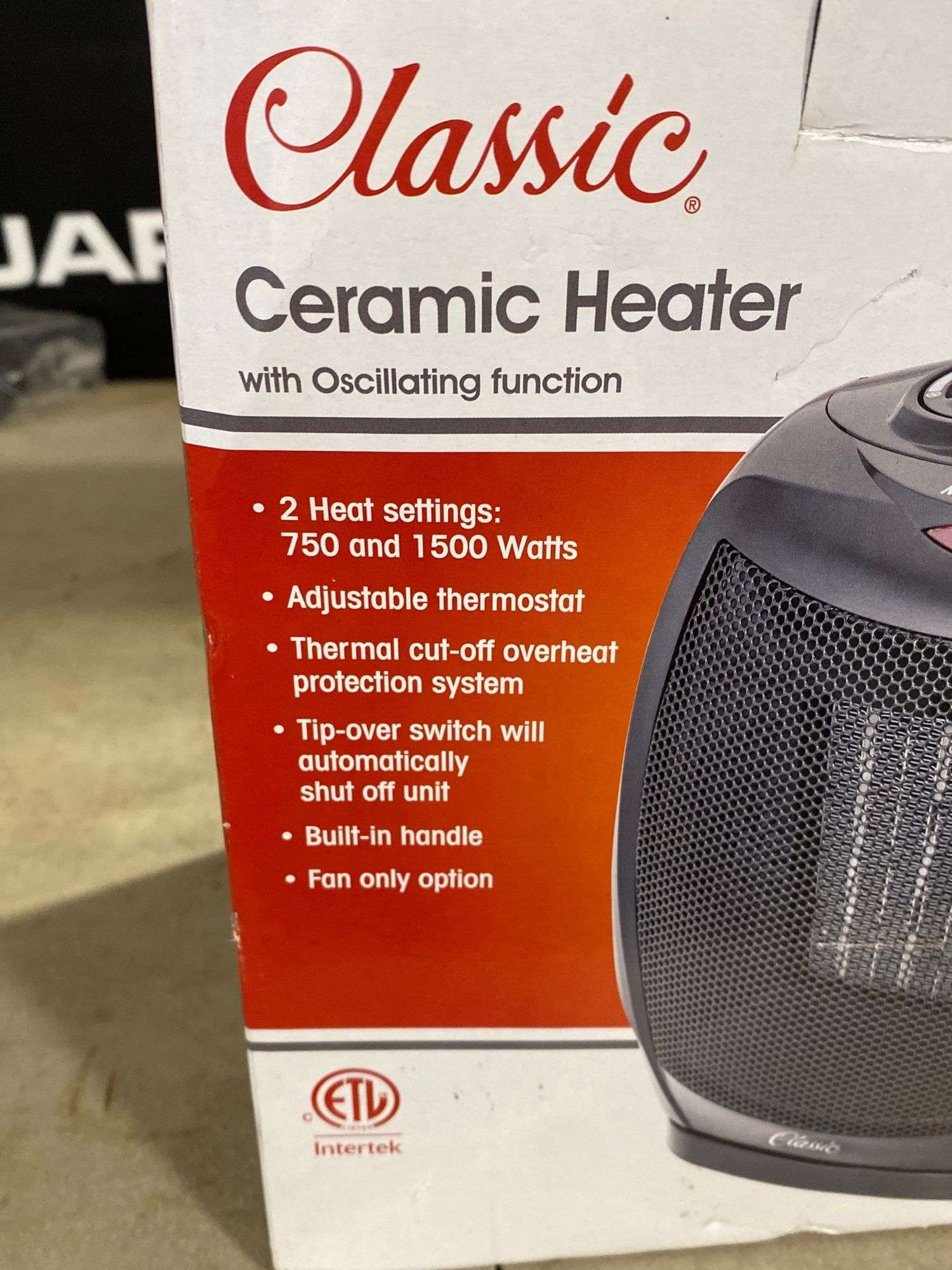 Classic Ceramic Heater - Jardine Auctioneers