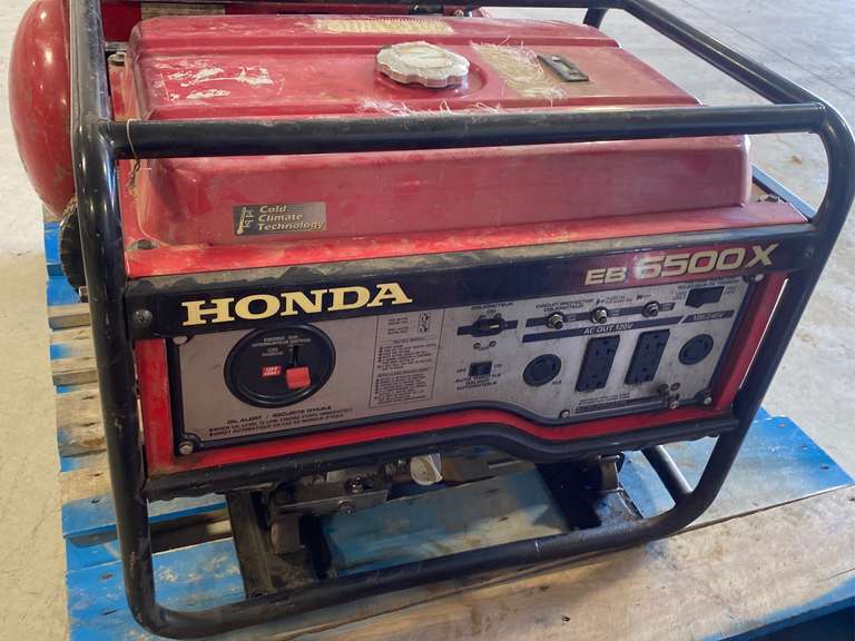Honda EB6500X Generator Jardine Auctioneers