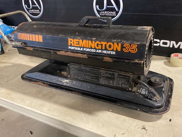 Remington Portable Forced Air Heater - Jardine Auctioneers