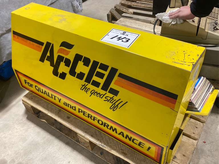 Accel Catalog Holder from Mechanic Shop Jardine Auctioneers