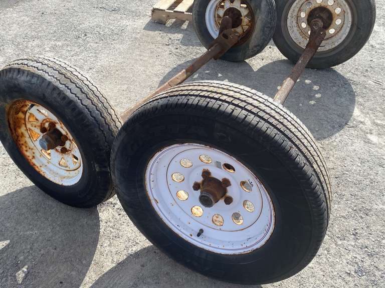 Pair of Trailer Axles Jardine Auctioneers