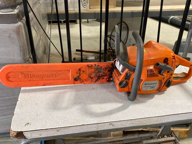 Husqvarna 445 Chainsaw (no chain) Jardine Auctioneers