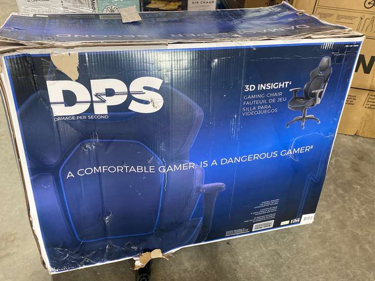 DPS 3D Insight Gaming Chair - Jardine Auctioneers