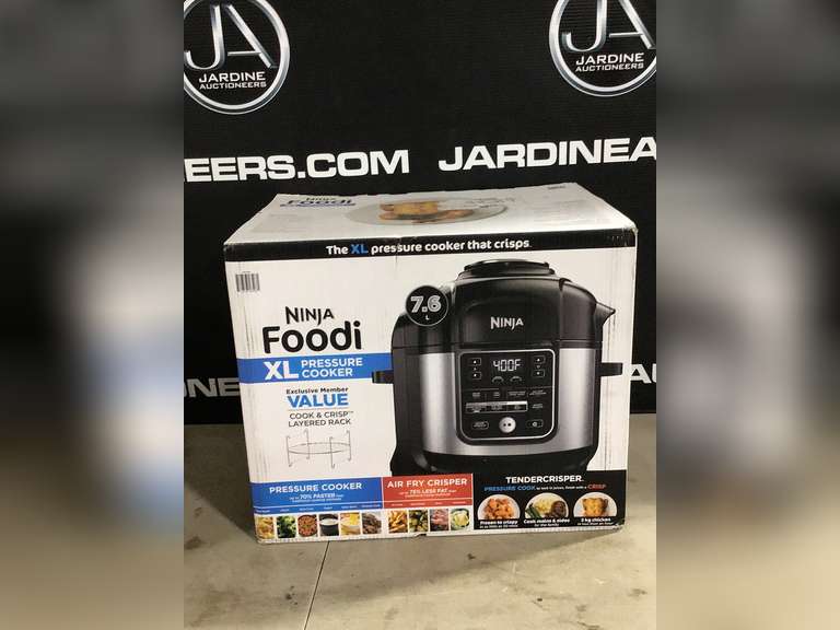 Ninja foodi XL Pressure Cooker Jardine Auctioneers