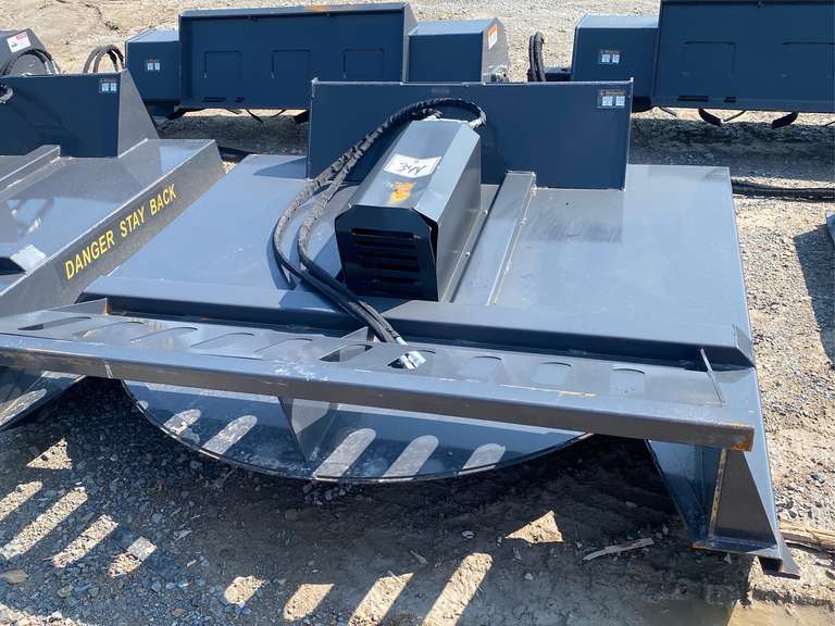72” Skid Steer Brush Cutter (slight shipping damage ) Jardine Auctioneers