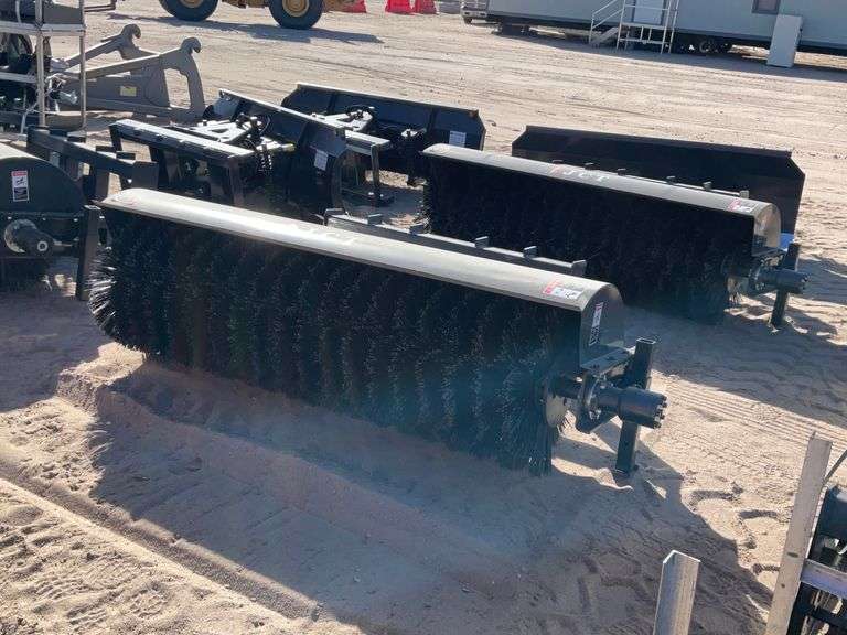 2021 JCT Skid Steer Angle Broom J&J Auctioneers LLC