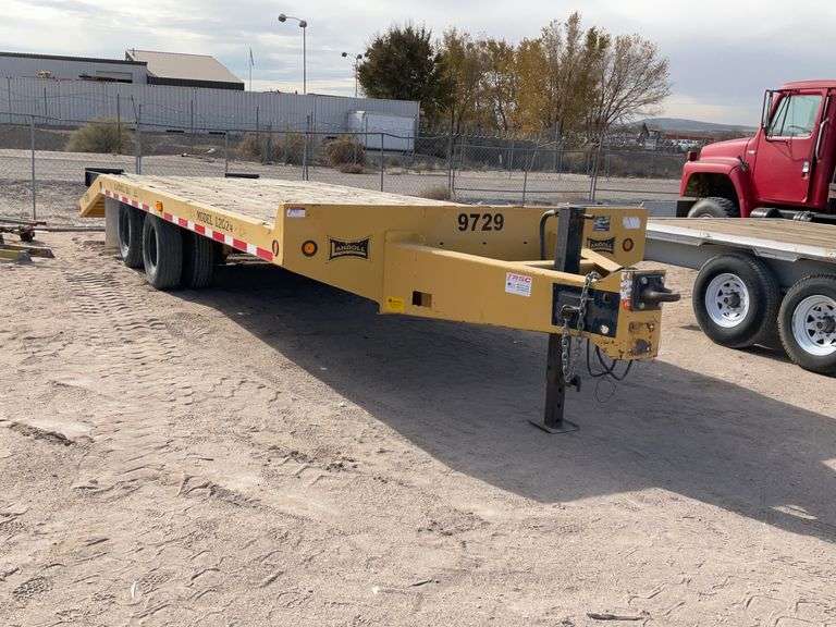 1997 Landoll 16ft T/A Pintle Hitch Equipment Trailer J&J Auctioneers LLC