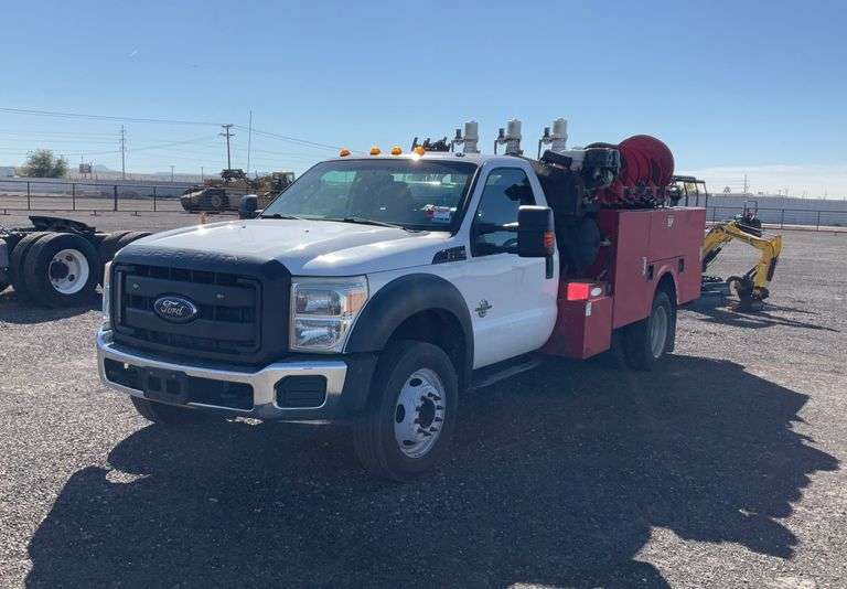 2016 Ford F550 Service Truck J&J Auctioneers LLC