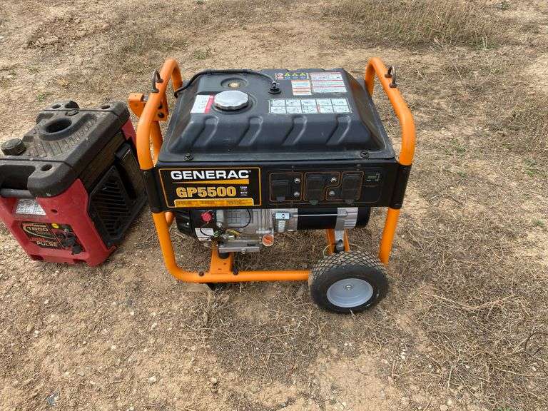 Generac 5500 Watt Generator - J&J Auctioneers LLC