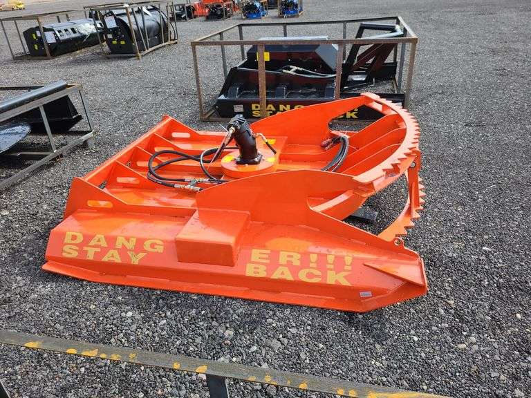 AGROTK Skid Steer Brush Cutter J&J Auctioneers LLC